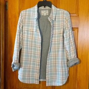 LL Bean lined flannel shirt